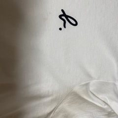 アニエスベー agnes b. シンプル定番ロゴTシャツ　PARIS 正規品　T2サイズレディース　ブランド　夏おしゃれ白Tシャツの画像
