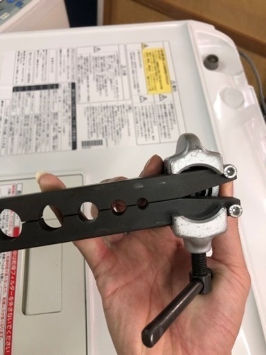 美品タスコの電動インパクトドライバー対応型のフレアリングツール