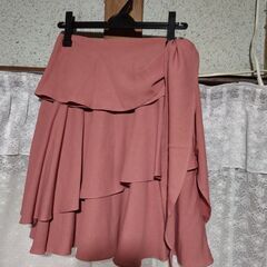 パレオ付きスカートの画像