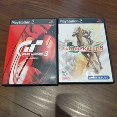 プレステ2　ソフト　グランツーリスモ3　ギャロップレーサー8　2...