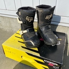 バイク用　オフロードブーツ　キッズ　子供　コンプ5K