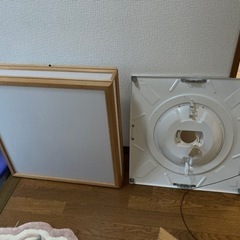 和室　電気カバー　蛍光灯