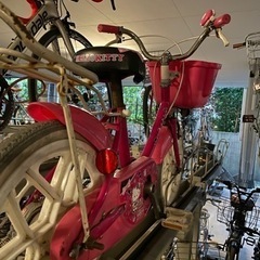ハローキティ♡子供用自転車の画像