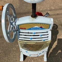 手動かき氷機