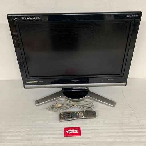 【SHARP】 シャープ 液晶カラーテレビ 26インチ LC-26D10 2007年製