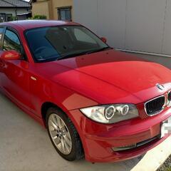 BMW 1シリーズ116i（赤）
