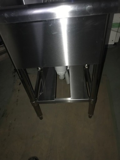 厨房機器　一層シンク　新品　