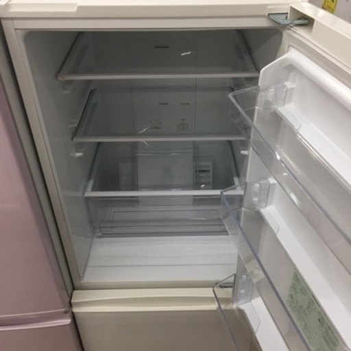 【店舗引き取りのみ(トラック無料貸出し可能)】動作確認、清掃済み‼️AQUA AQR-18F 2017年製 184L 2ドア冷蔵庫 N