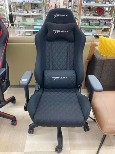 ゲーミングチェア　E-WIN D9-BK　ブラック