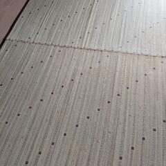ニトリ　い草風　カーペット　敷物の画像