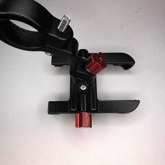 バイク　ハンドル用　アルミ　スマホホルダー　中古品 3　の画像