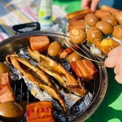 二子玉アウトドア燻製ランチ♬