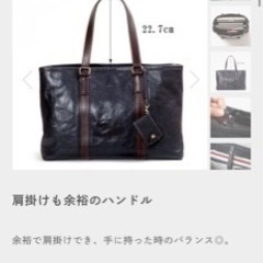 土屋鞄アルマス バッファロービジネストート