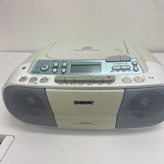 【レガストック江東店】SONY　ソニー CDラジカセ ホワイト　CFD-S01　FM　AM　ラジオ　カセット　CD　録音　の画像