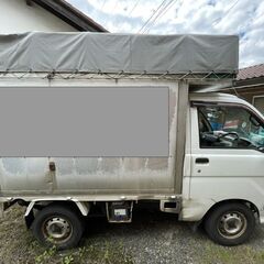 ダイハツ TE-S210P パネルバン 軽貨物車両 黒ナンバーの画像
