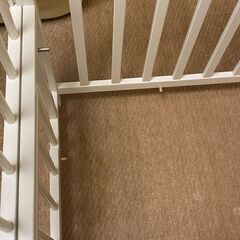 引渡し連絡中　美品です。中古ベビーベッド　引き取り限定の画像