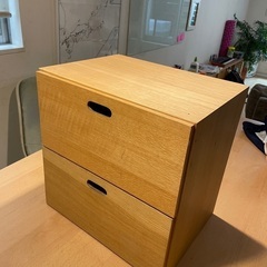 無印良品　スタッキングチェスト