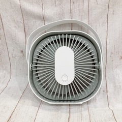 【新品】充電式　持ち運び扇風機　の画像