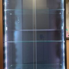 【JAJAN】フィギュアラック ワイド 引き戸 ハイタイプ RG...