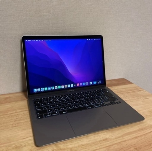 今週末まで出品中 MacBook Air M1スペースグレイ SSD256GB RAM8GB 2020モデル