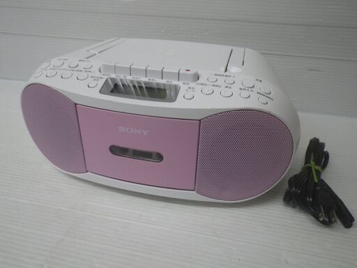 動作確認済 SONY CDラジカセ  パーソナルオーディオシステム  CFD-S70 2017年製 ピンク ソニー\t\t\t \t\t\t \t\t\t \t