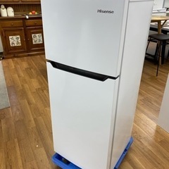 I403 ★ Hisense 冷蔵庫 (120L) 2ドア 2019年製 ⭐動作確認済 ⭐クリーニング済