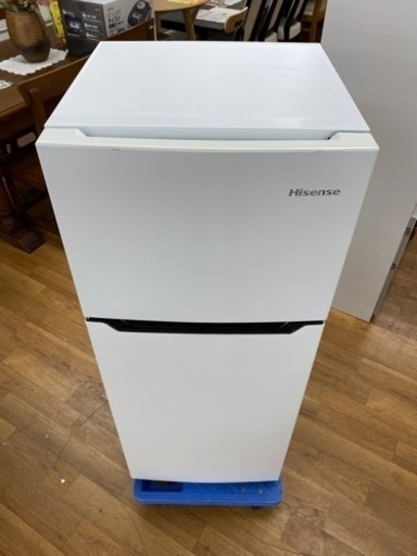 I403 ★ Hisense 冷蔵庫 (120L) 2ドア 2019年製 ⭐動作確認済 ⭐クリーニング済