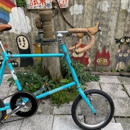 【2526】ミニベロ　ブルーノ　16インチ　前後タイヤ新品　55,600円（防犯・税込）