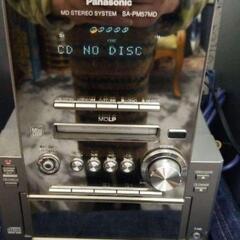 レアPanasonicMD STEREO SYSTEM SP-DM57MDの画像