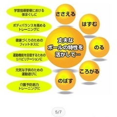 新品未使用　ストレッチボールの画像