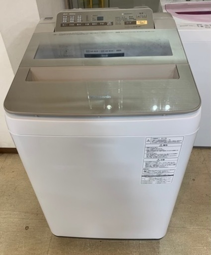 洗濯機　パナソニックNA-FA80Ｈ３　8k 2017年製