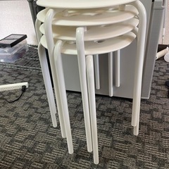 ※明日(6/11)まで！ IKEA スタッキングスツール 4つセット