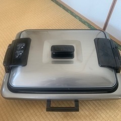 美品　タイガー製　ホットプレート