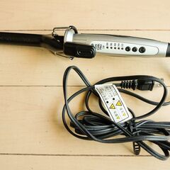 【クレイツイオン】美品　イオンヘアアイロン　カールヘアアイロン コテ 19mm  巻き髪の画像