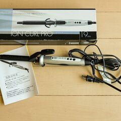 【クレイツイオン】美品　イオンヘアアイロン　カールヘアアイロン ...