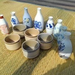 徳利とぐい飲み　時代は満州事変値下げ