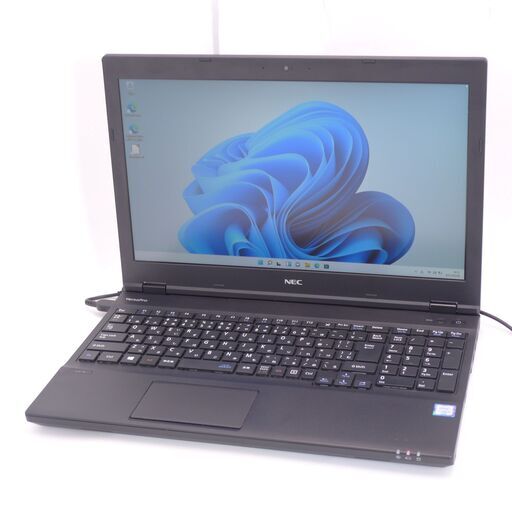 Windows11搭載 中古美品 15.6型 ノートPC NEC PC-VK24MXZGR 第6世代Core i5 8GB 500G DVD 無線 WiFi Bluetooth カメラ Office