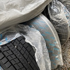 【中古】冬タイヤ 225/65/R17 ダンロップ WINTER MAXX SJ8 2020年 山8 分 4本セットの画像