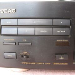 ★TEAC  ステレオ カセットデッキ  V-1010   中古の画像