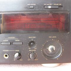 ★TEAC  ステレオ カセットデッキ  V-1010   中古の画像