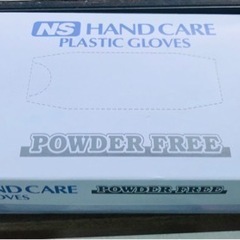 値下げ［新品]プラスチック手袋Ｍ