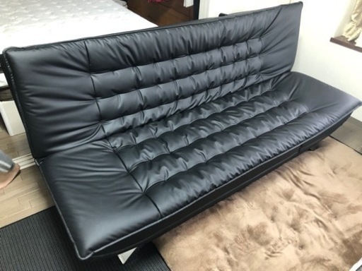 ソファーベッド　定価55000円　6/19まで　ほぼ新品