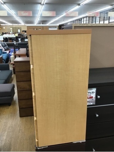 KF-39【ご来店頂ける方限定】ローチェスト　ナチュラル　絶対満足価格