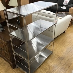 LF-40【ご来店頂ける方限定】無印良品　ステンレスユニットシェ...