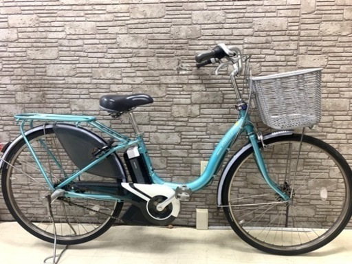 東京23区配達無料　新品バッテリー8.9Ah 新基準　ブリヂストン　アシスタ　 電動自転車 中古 ⑧