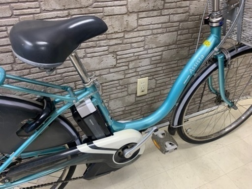 東京23区配達無料　新品バッテリー8.9Ah 新基準　ブリヂストン　アシスタ　 電動自転車 中古 ⑧