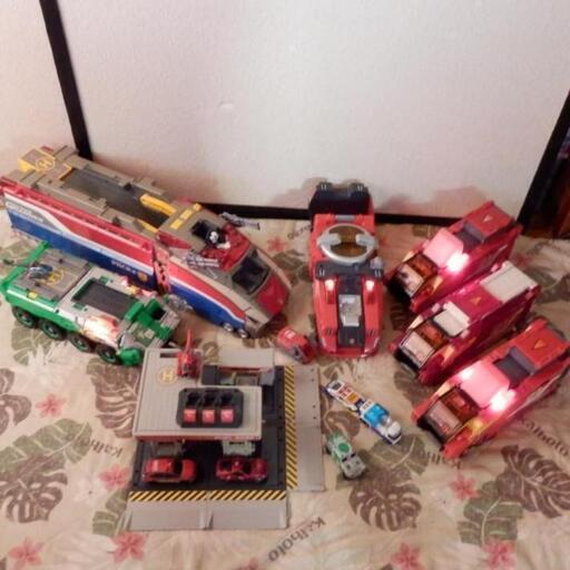 ❤️動作品★レスキュー0★レンジャータンサー★ハイパーグランナー★給油ベース