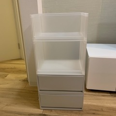 無印良品　収納棚の画像