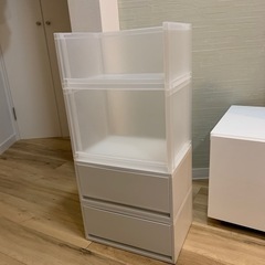 無印良品　収納棚の画像