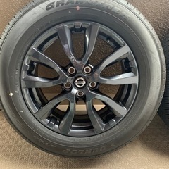 【引き取り限定】エクストレイル新車外し　現行型タイヤ ホイール 4本 225/65/17